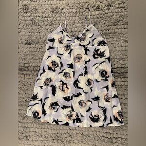 Kate Spade Floral Adjustable Spaghetti Strap Chemise